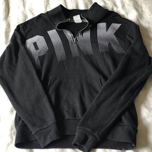 VS PINK Quarter Zip Sweatshirt